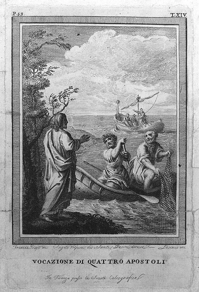 Vocazione di quattro apostoli - Firenze